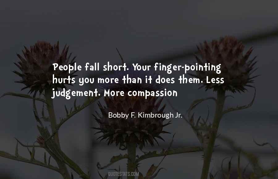 Pointing Your Finger Quotes #424523