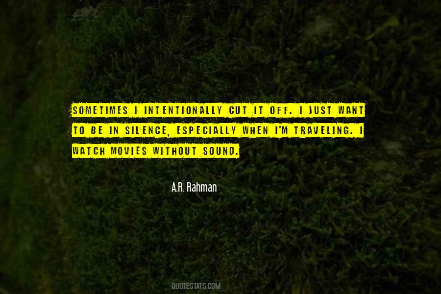 Quotes About A R Rahman #1311039