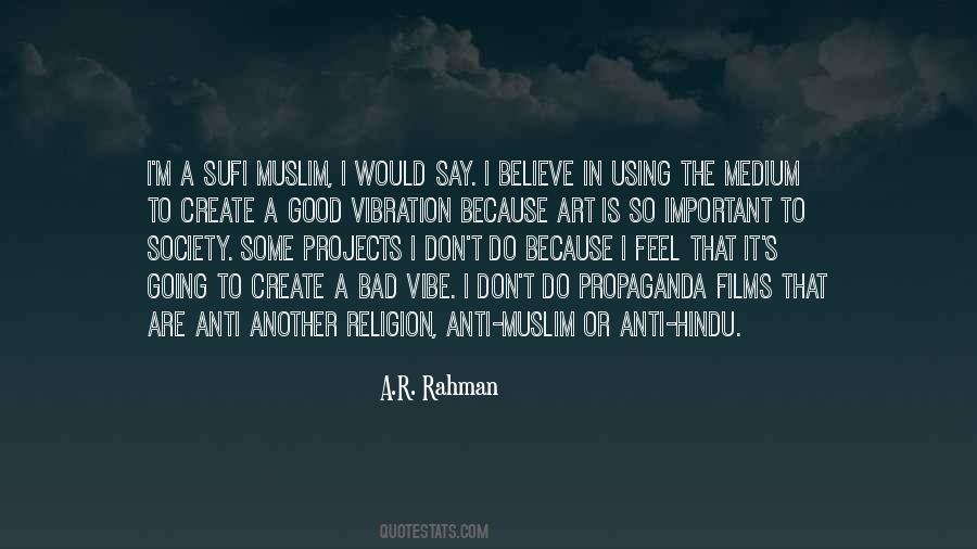 Quotes About A R Rahman #1654382