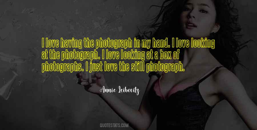 Quotes About Annie Leibovitz #344733