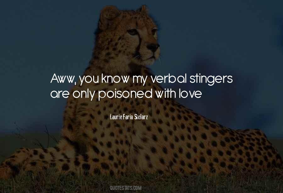 Poisoned Love Quotes #146440