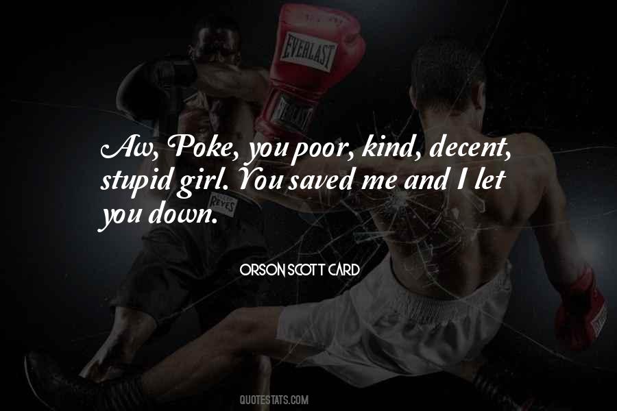Poke You Quotes #363409