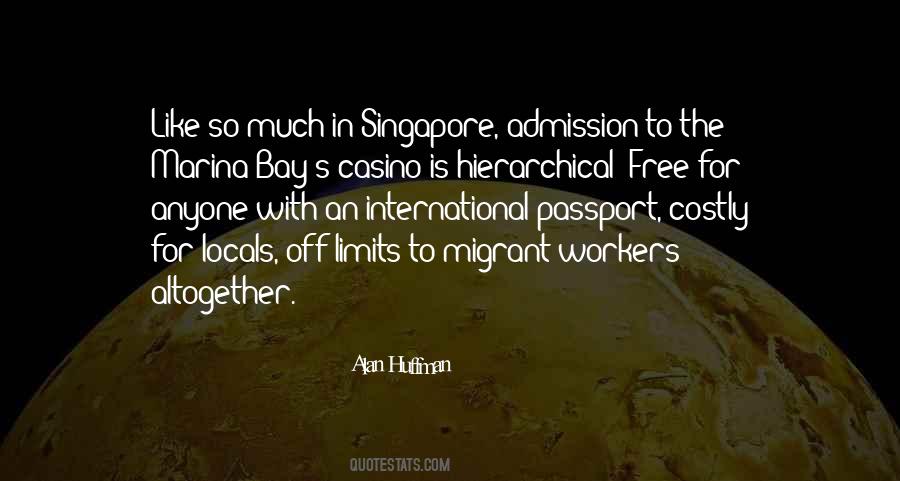 Quotes About Singapore #473253
