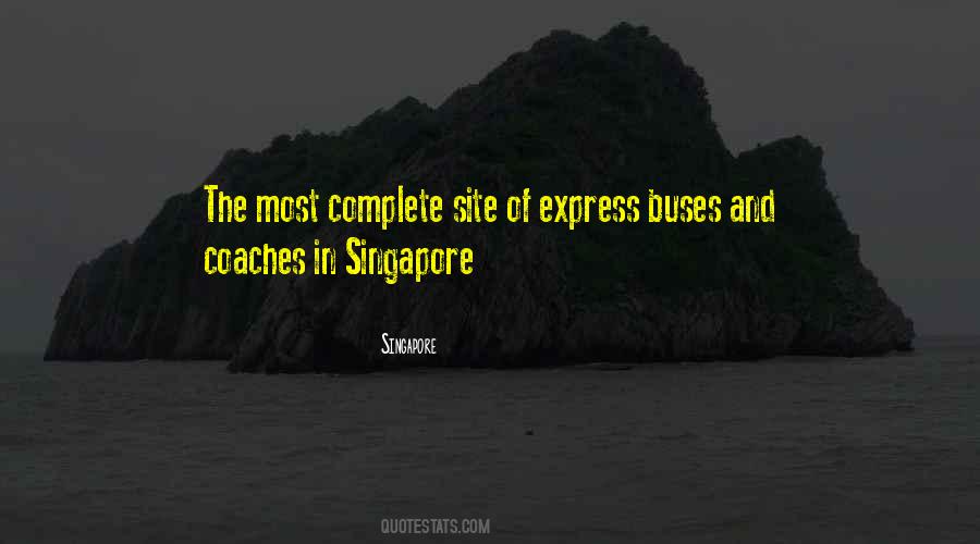 Quotes About Singapore #816740