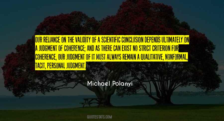 Polanyi Quotes #491007