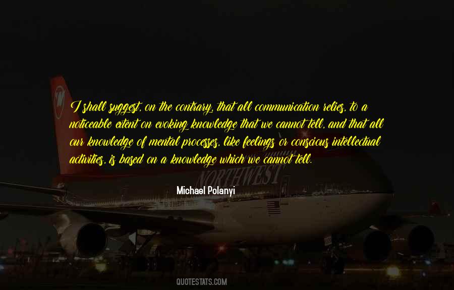 Polanyi Quotes #649589