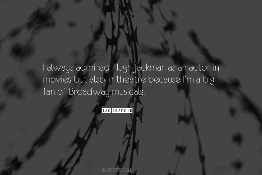 Quotes About Hugh Jackman #1447730