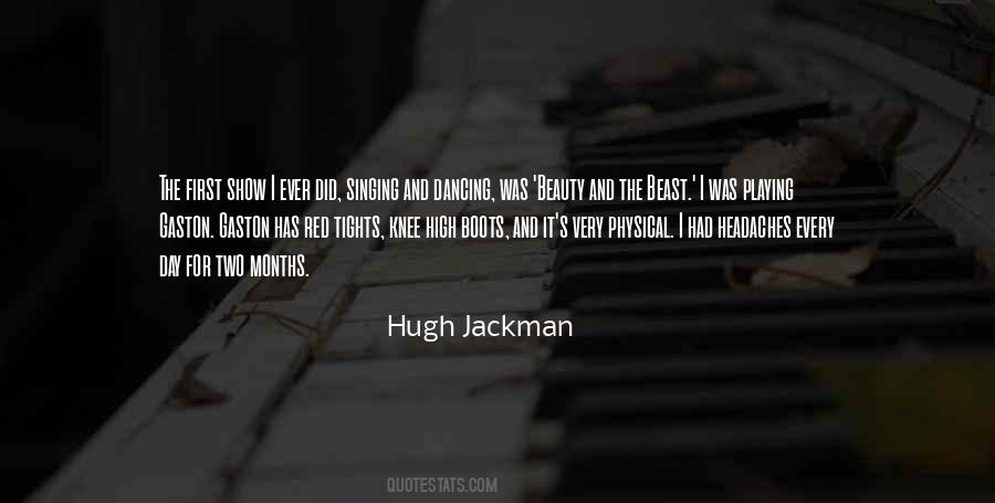 Quotes About Hugh Jackman #357308