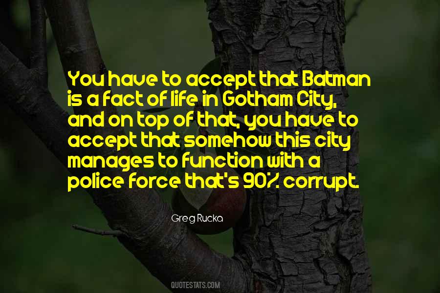 Quotes About Batman Gotham #195533