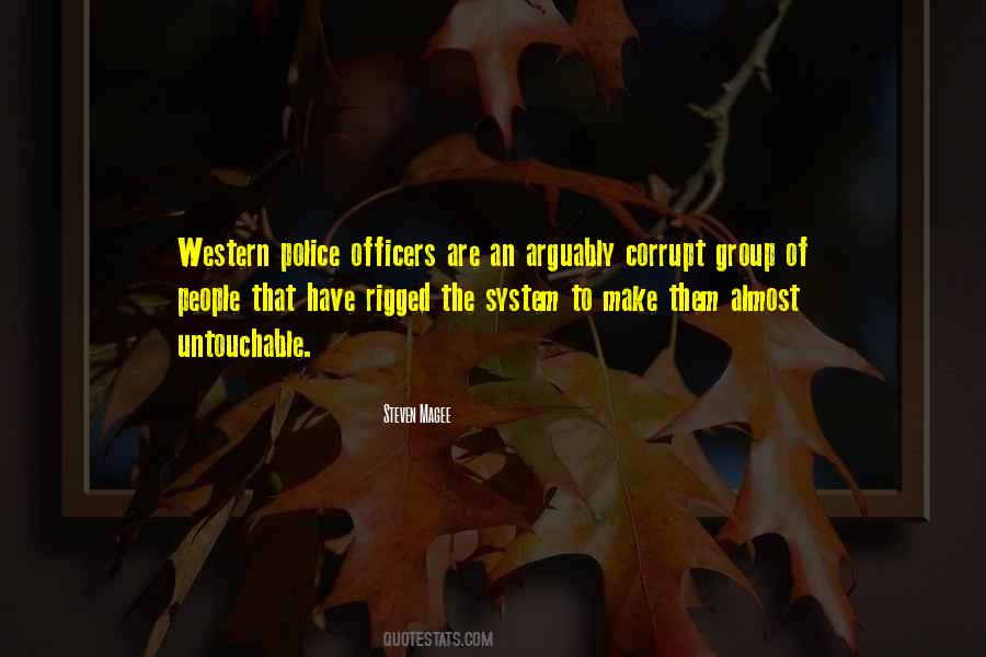 Police Corrupt Quotes #762280