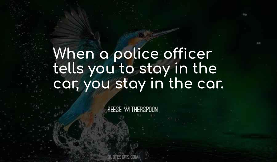 Police Officer Quotes #1337772