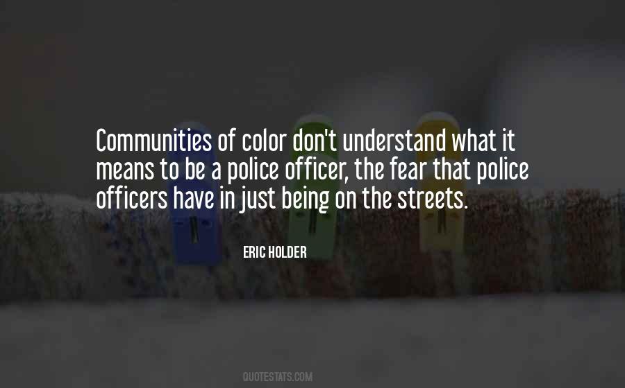 Police Officer Quotes #428804