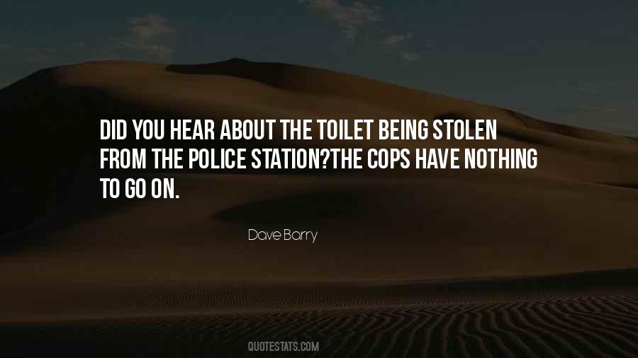 Police Station Quotes #363154