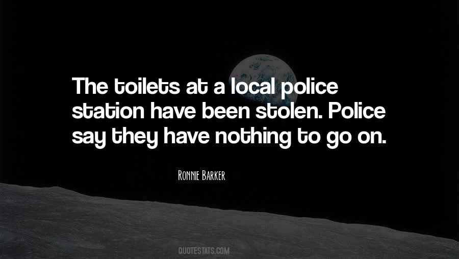 Police Station Quotes #608736