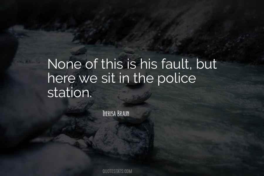 Police Station Quotes #610086