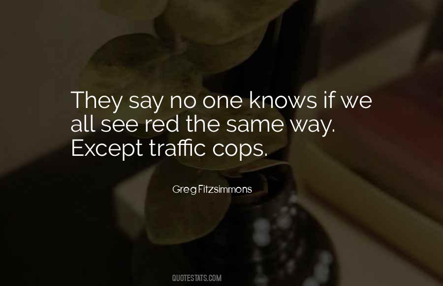 Police Traffic Quotes #1659979