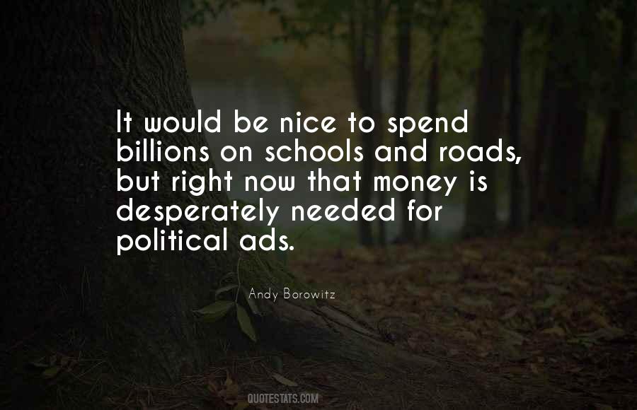Political Ads Quotes #1496419