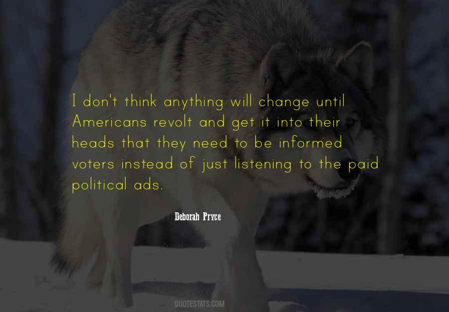 Political Ads Quotes #1664016