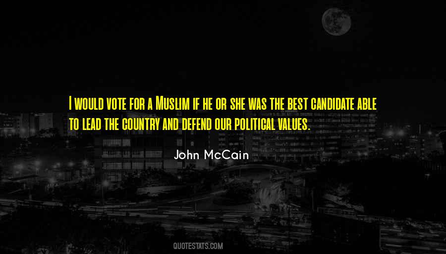 Political Candidate Quotes #1146575