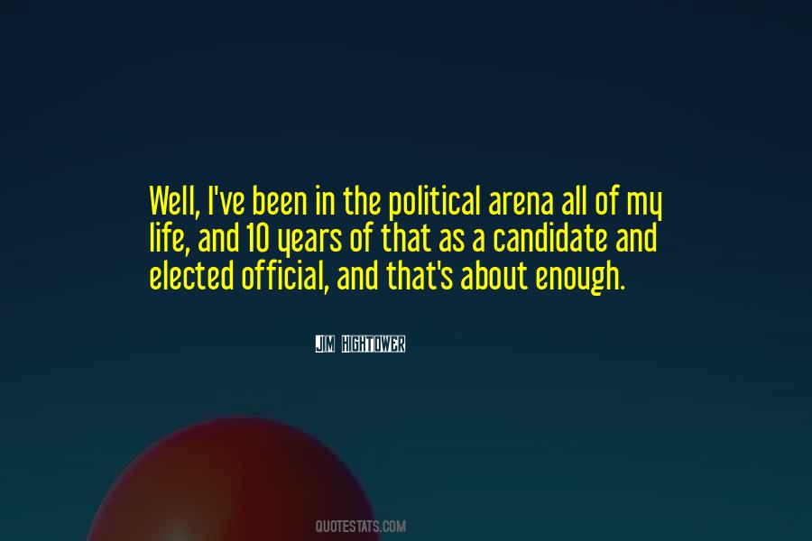 Political Candidate Quotes #1175345
