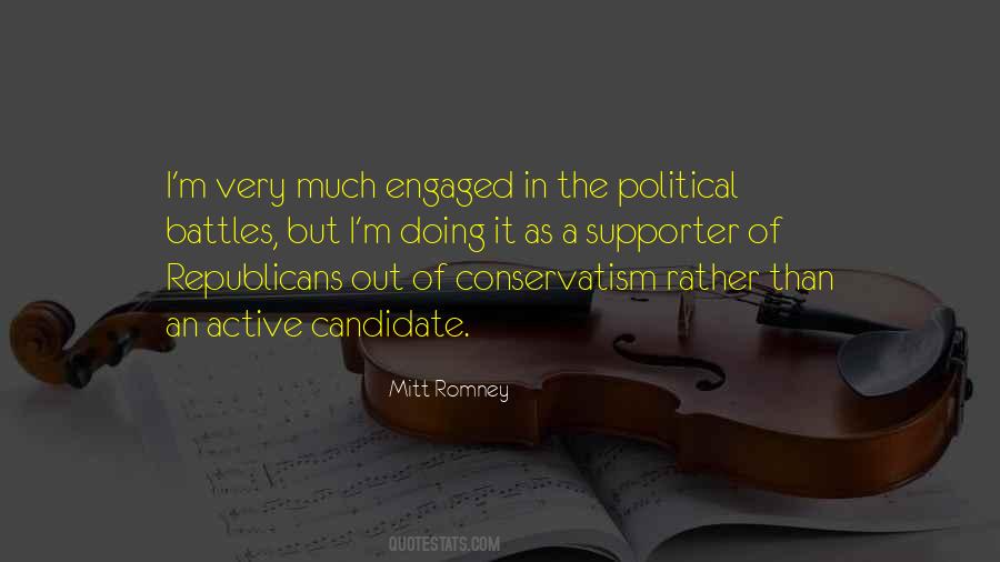 Political Candidate Quotes #1358403