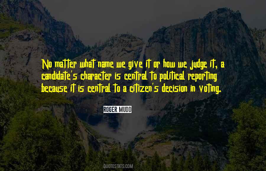 Political Candidate Quotes #1655305