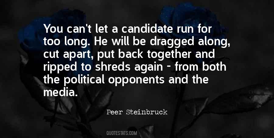 Political Candidate Quotes #1816742