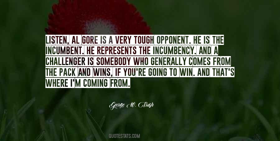 Political Opponent Quotes #157746