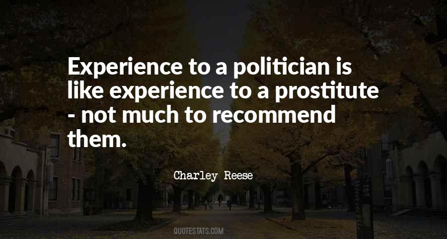 Political Prostitute Quotes #282124