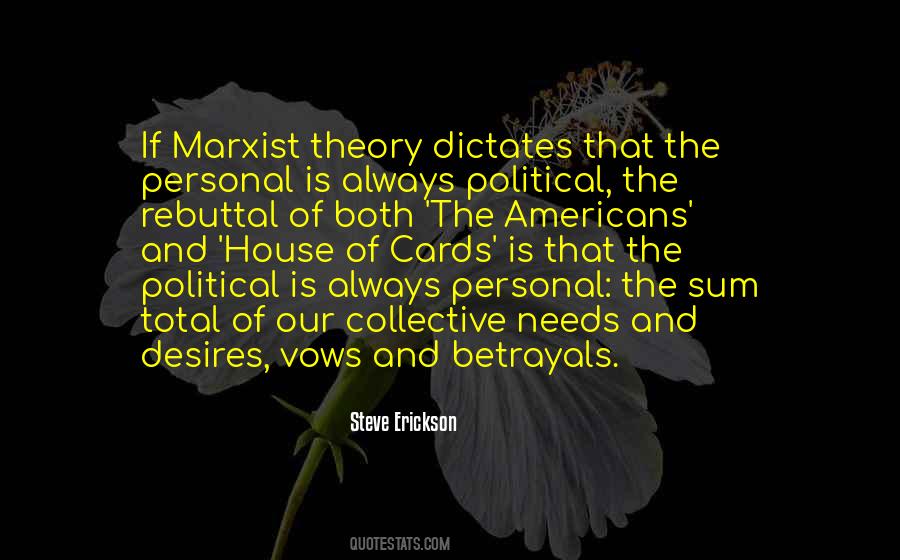Political Theory Quotes #835311