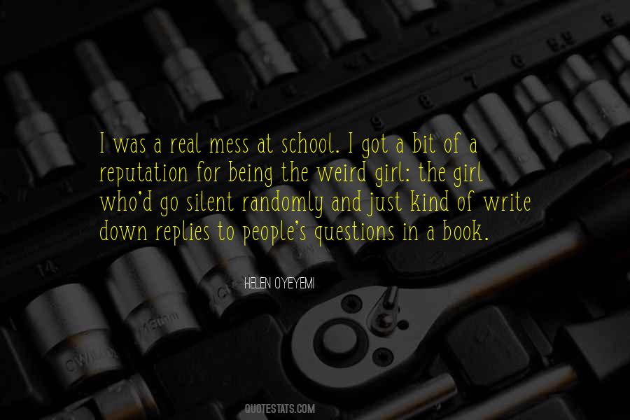 Quotes About Being A Mess #1639478