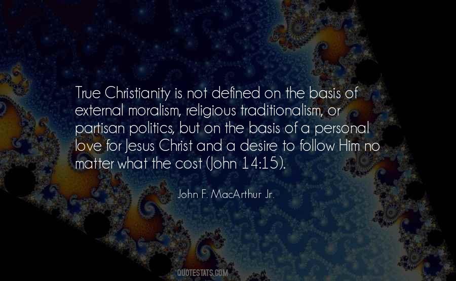 Politics And Christianity Quotes #118233