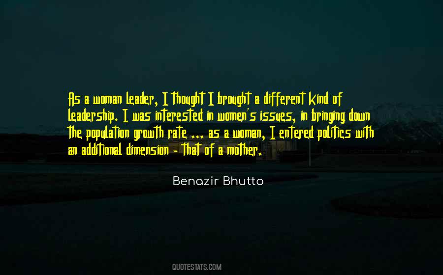 Politics And Leadership Quotes #1475097