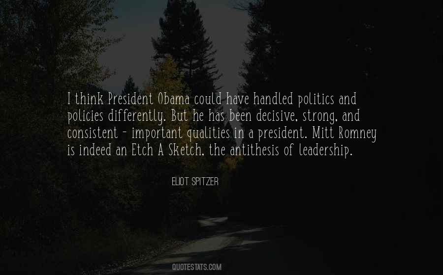 Politics And Leadership Quotes #62218