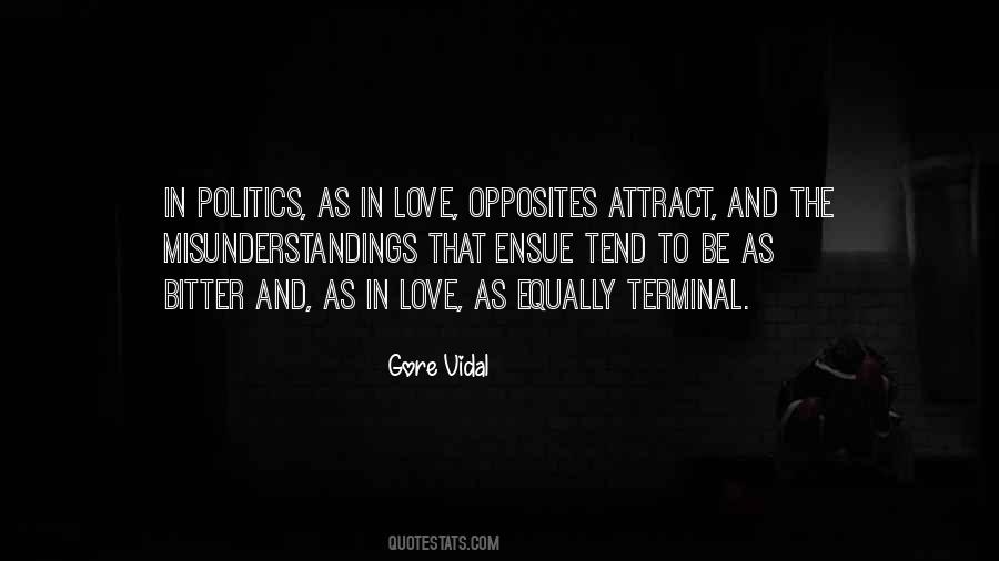 Politics And Love Quotes #261760