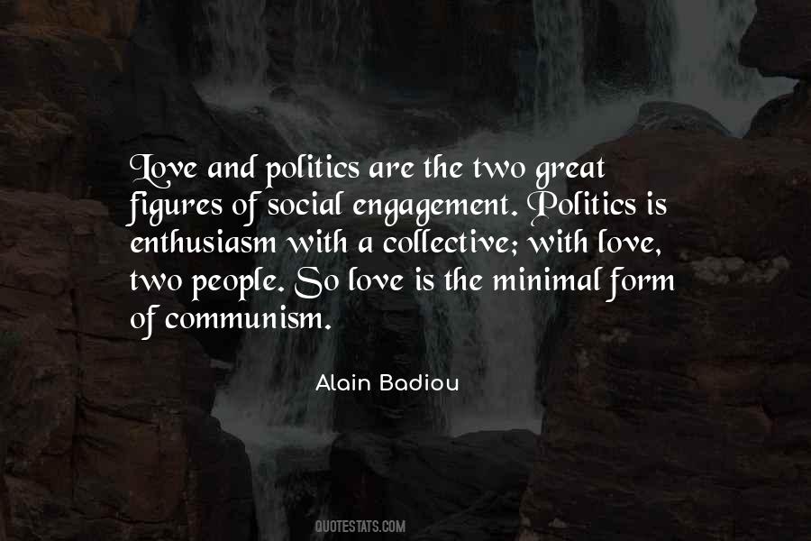 Politics And Love Quotes #747318