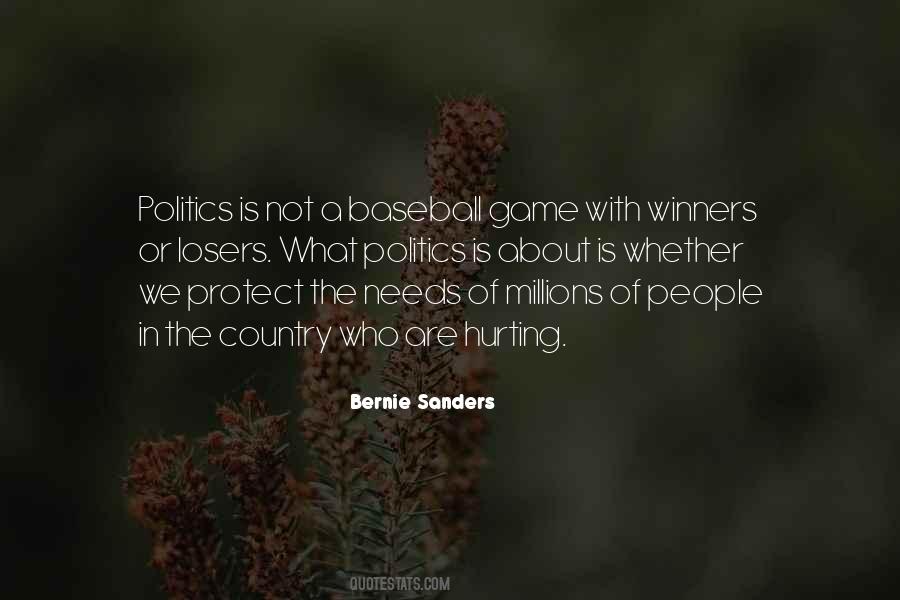 Politics Is Not A Game Quotes #1210197