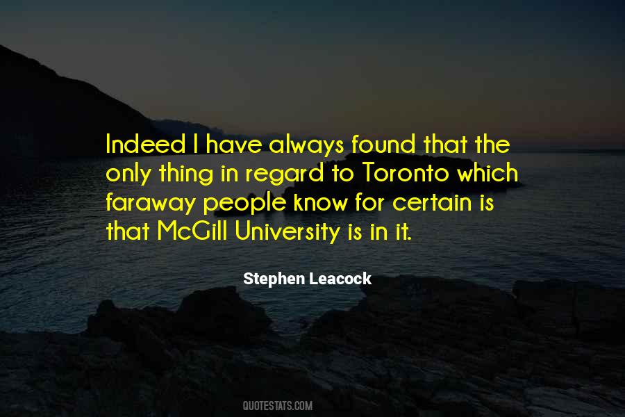 Quotes About Stephen Leacock #184889