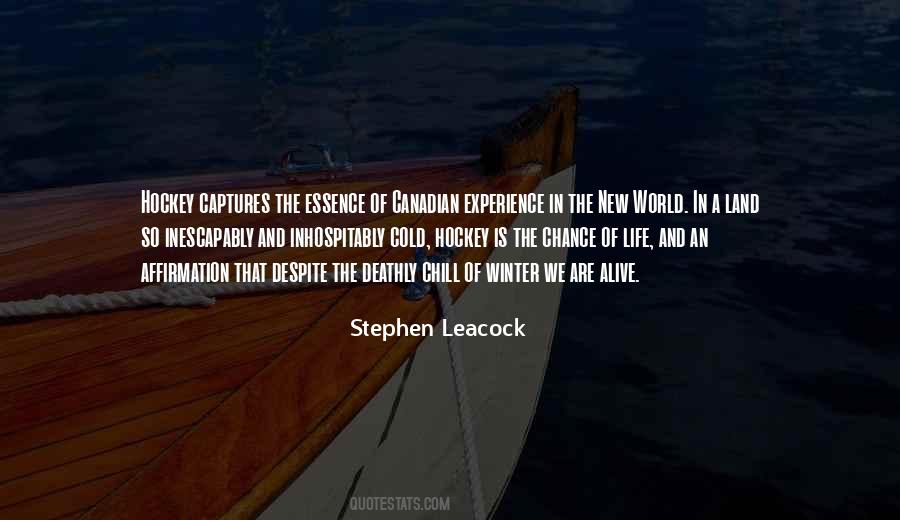 Quotes About Stephen Leacock #405558