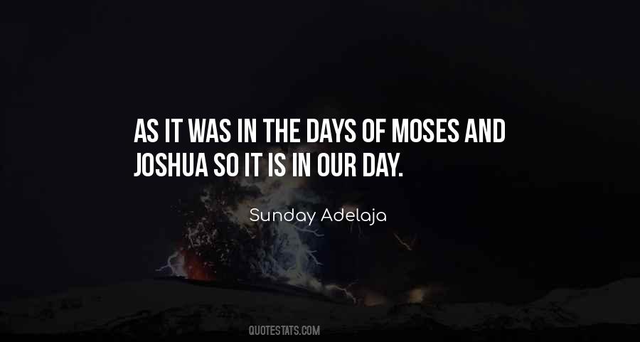 Quotes About Moses #1385306