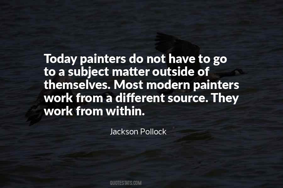 Pollock's Quotes #423370