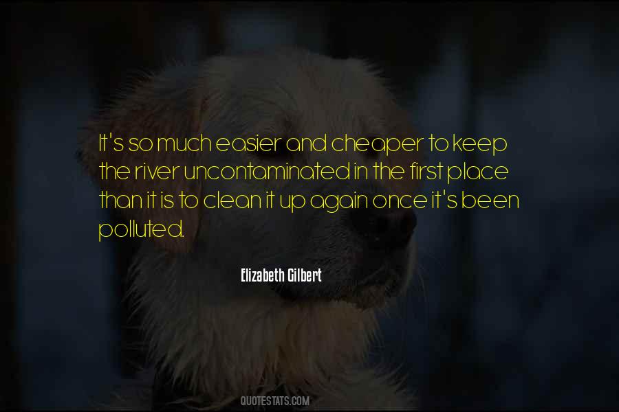 Polluted River Quotes #306567