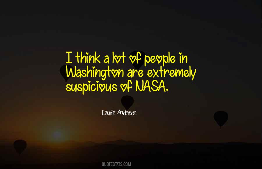 Quotes About Suspicious People #211182