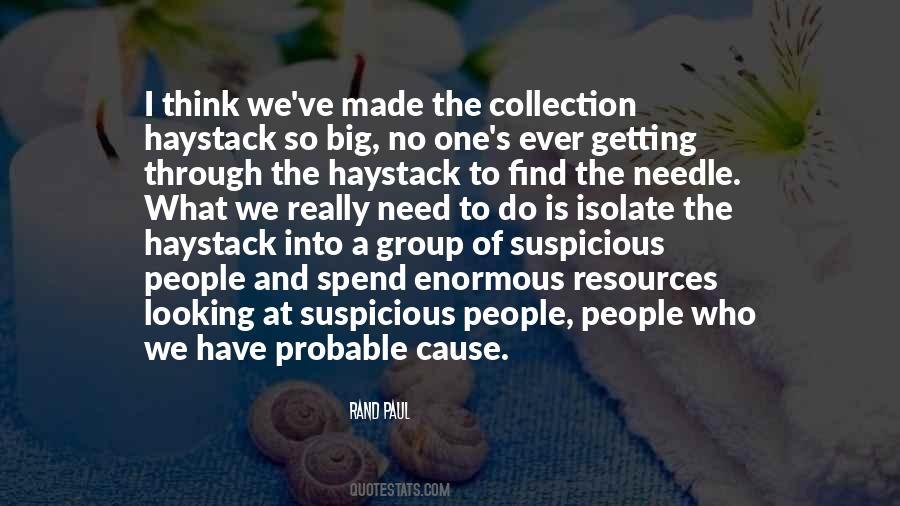 Quotes About Suspicious People #317565