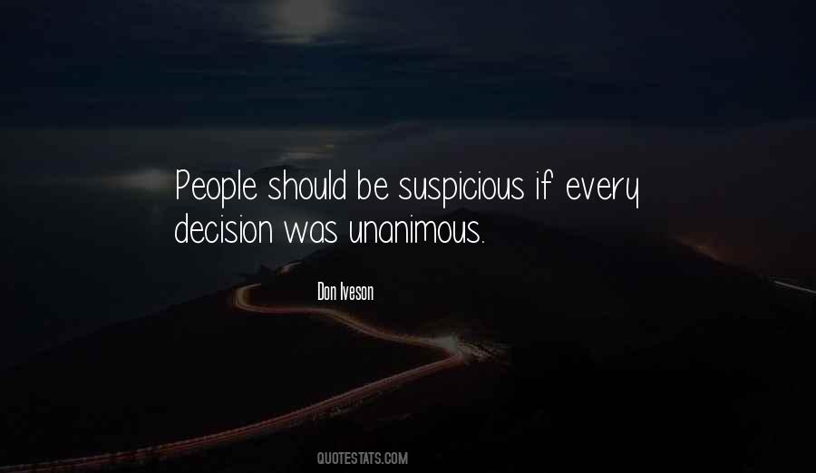 Quotes About Suspicious People #753693