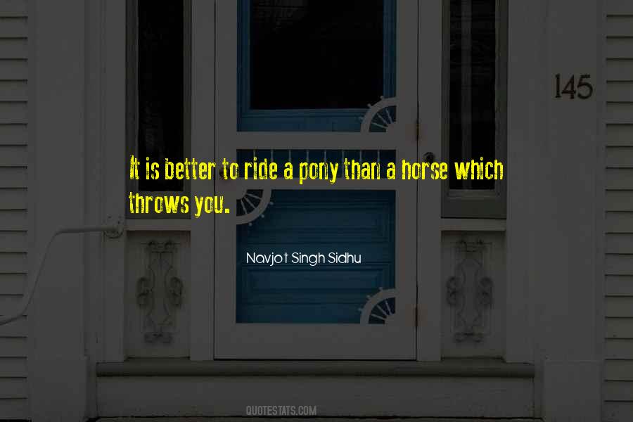 Pony Ride Quotes #177635