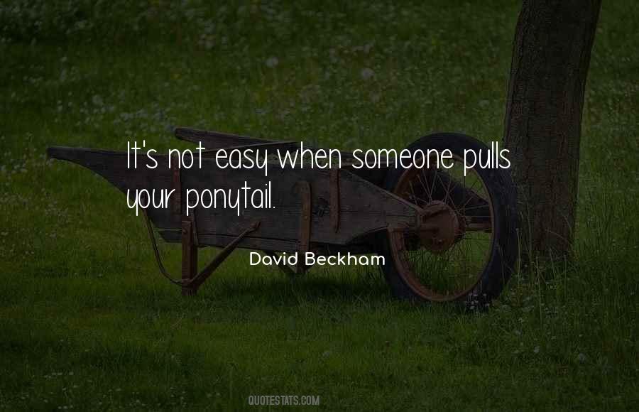 Ponytail Quotes #1027321