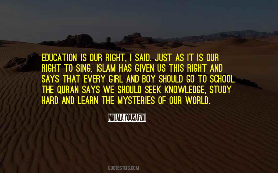 Quotes About Malala Yousafzai #467605