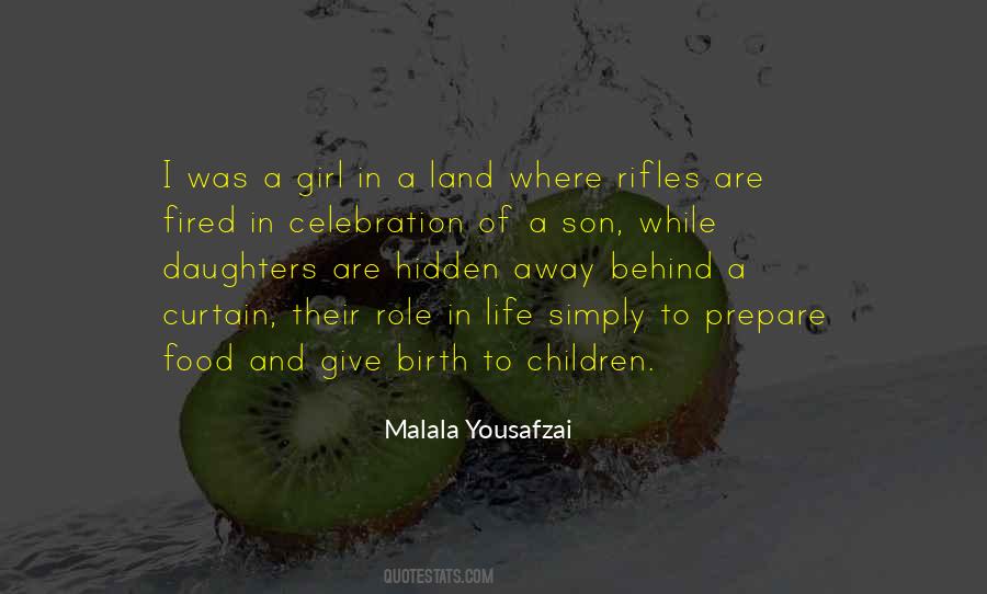 Quotes About Malala Yousafzai #57415