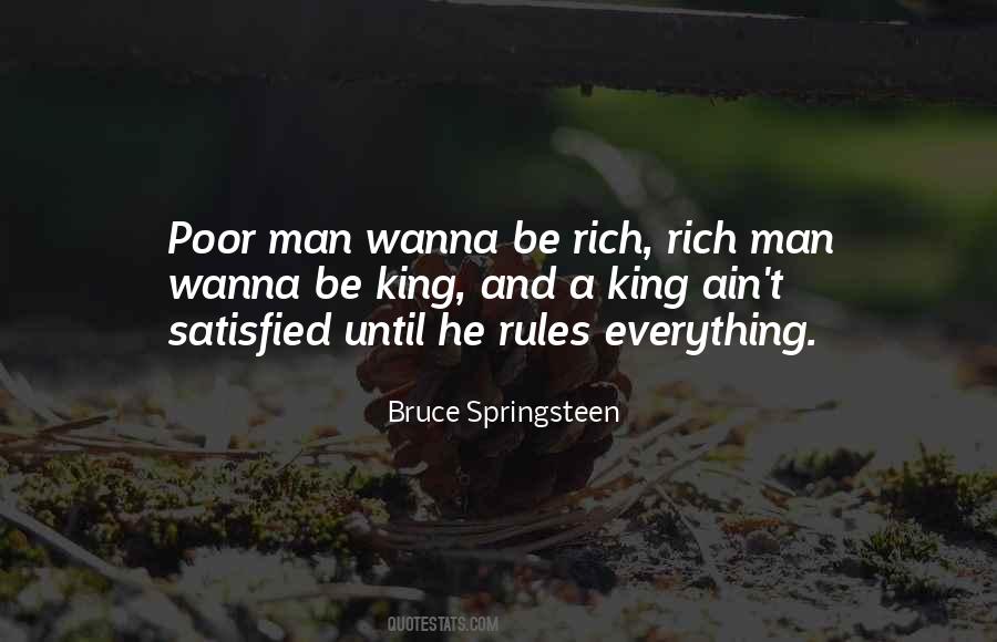 Poor Man Rich Man Quotes #12751